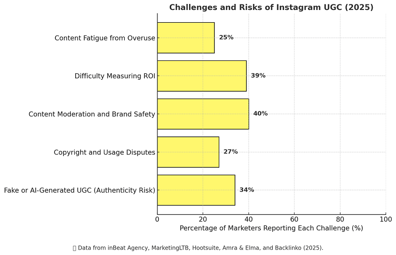 Challenges and Risks of Instagram UGC