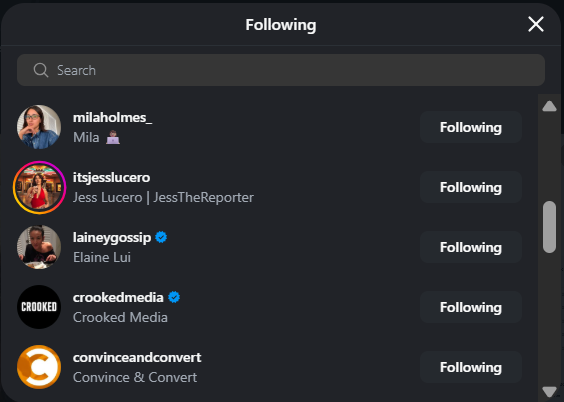 Recent Follows on Instagram: Can You Still See Them?